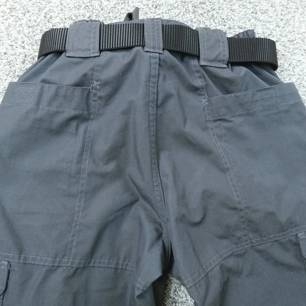 Propper Pants Mens 30X36 Gray Ripstop Cargo Utility Tactical Military Belted